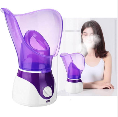 SAUNA FACIAL PORTÁTIL PARA LIMPEZA FACIAL E EFEITO REJUVENESCEDOR - PERFECT SKIN™