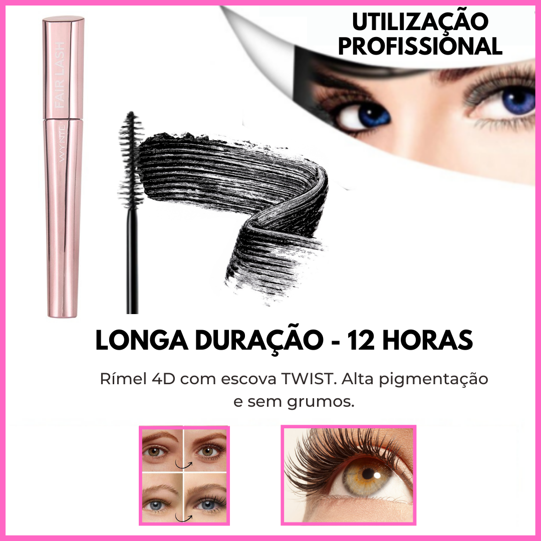 Máscara de Cílios XL com Pincel Twist - FAIRLASH™