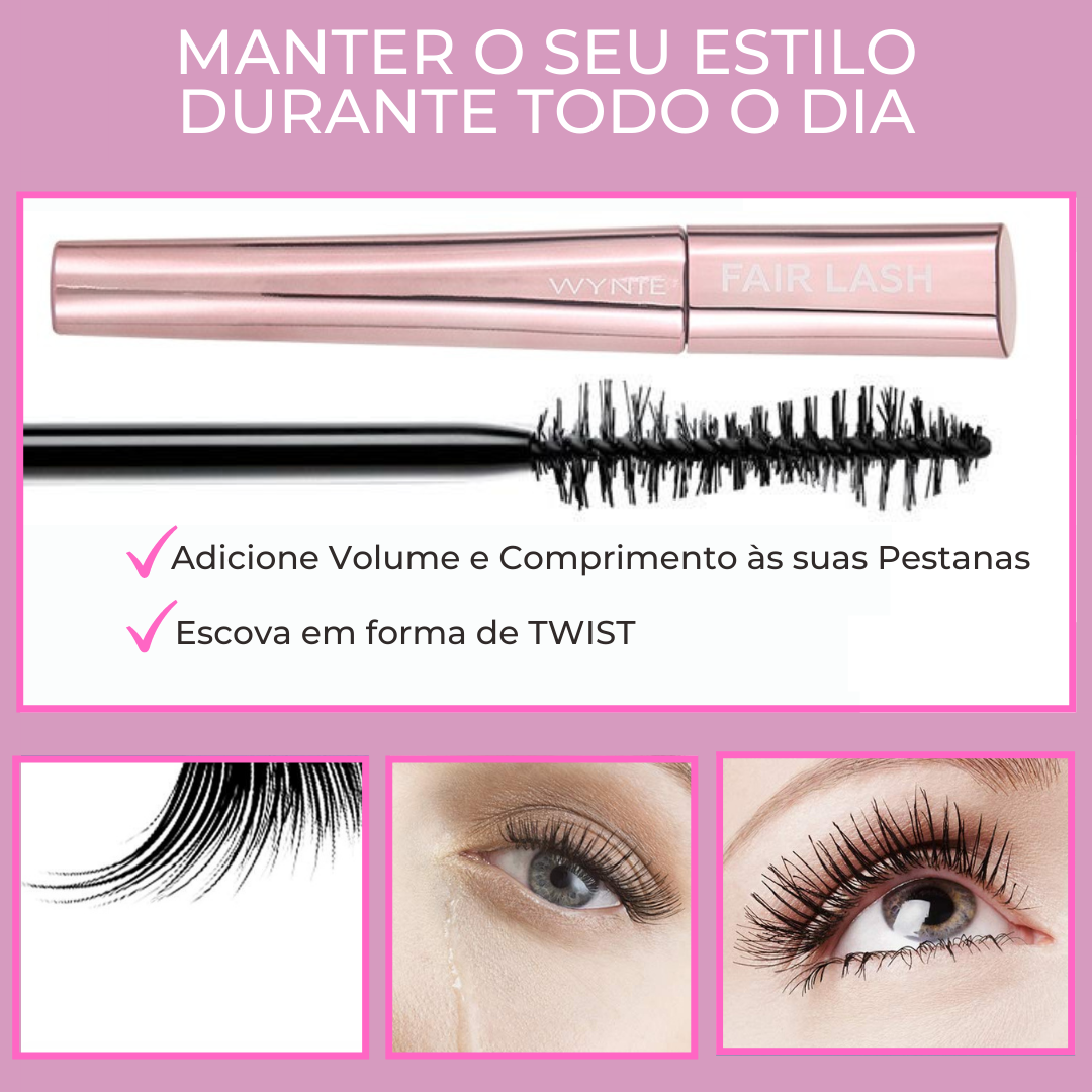 Máscara de Cílios XL com Pincel Twist - FAIRLASH™