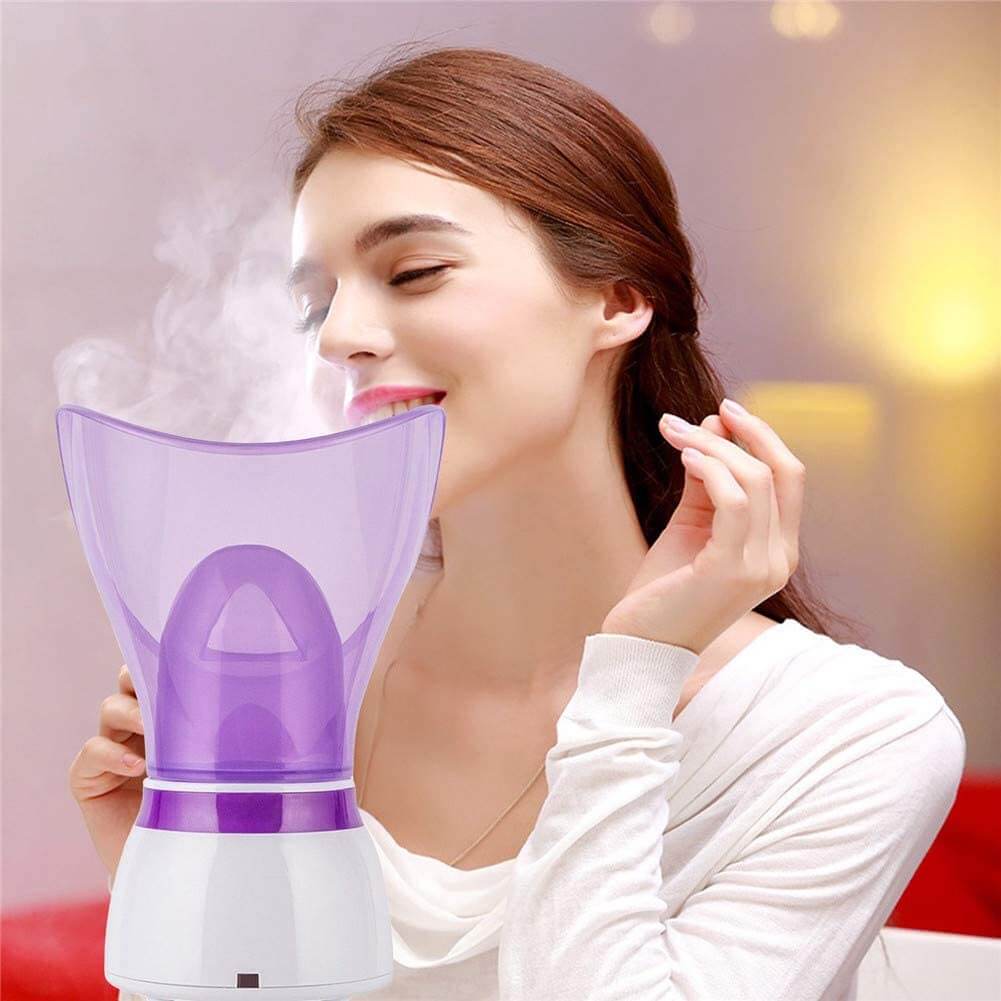 SAUNA FACIAL PORTÁTIL PARA LIMPEZA FACIAL E EFEITO REJUVENESCEDOR - PERFECT SKIN™