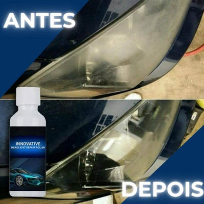 KIT de Reparação de Arranhões para Faróis de Automóveis - LensPro™