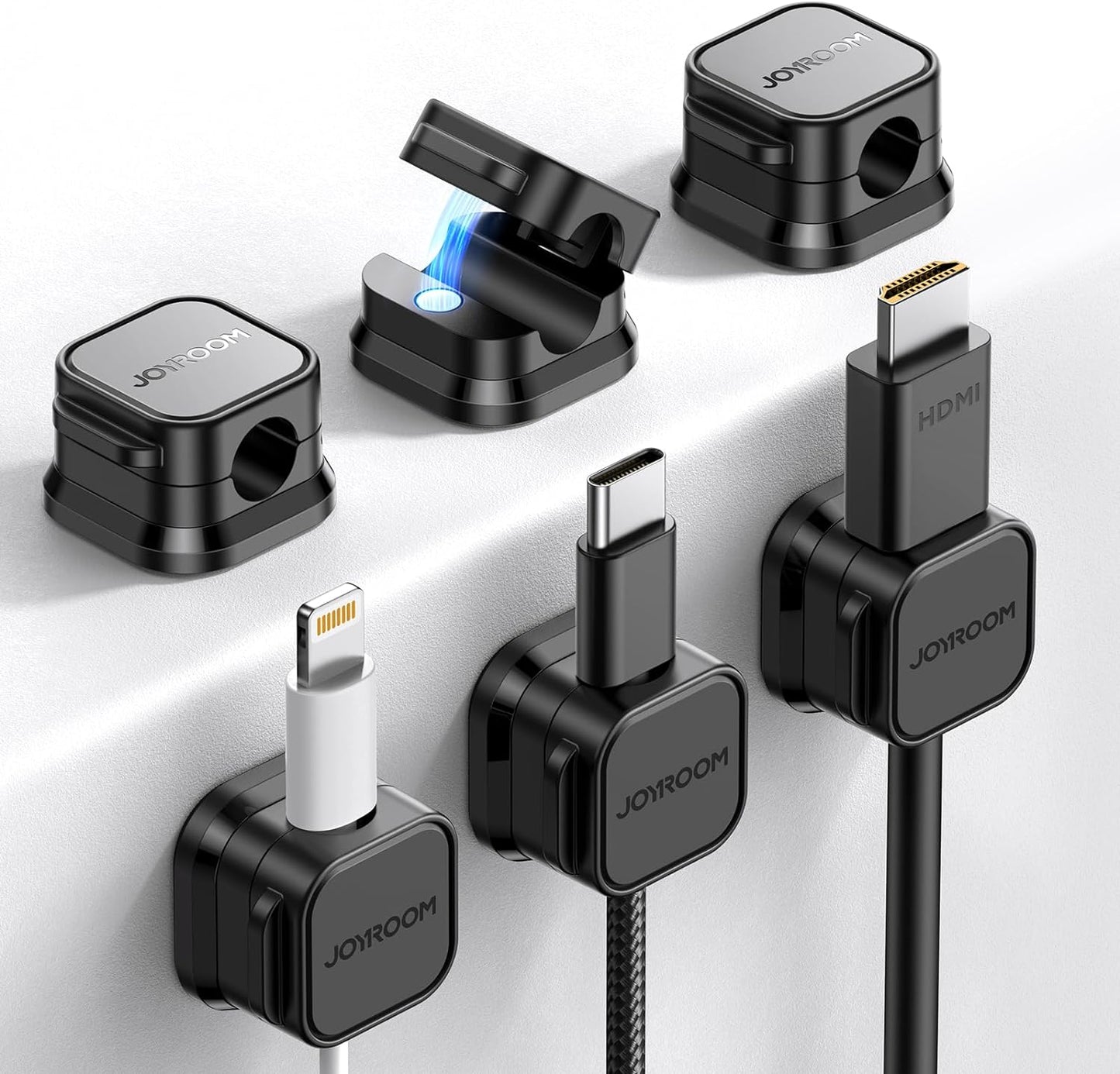 ORGANIZADOR DE CABOS MAGNÉTICO - CLIPEASE™