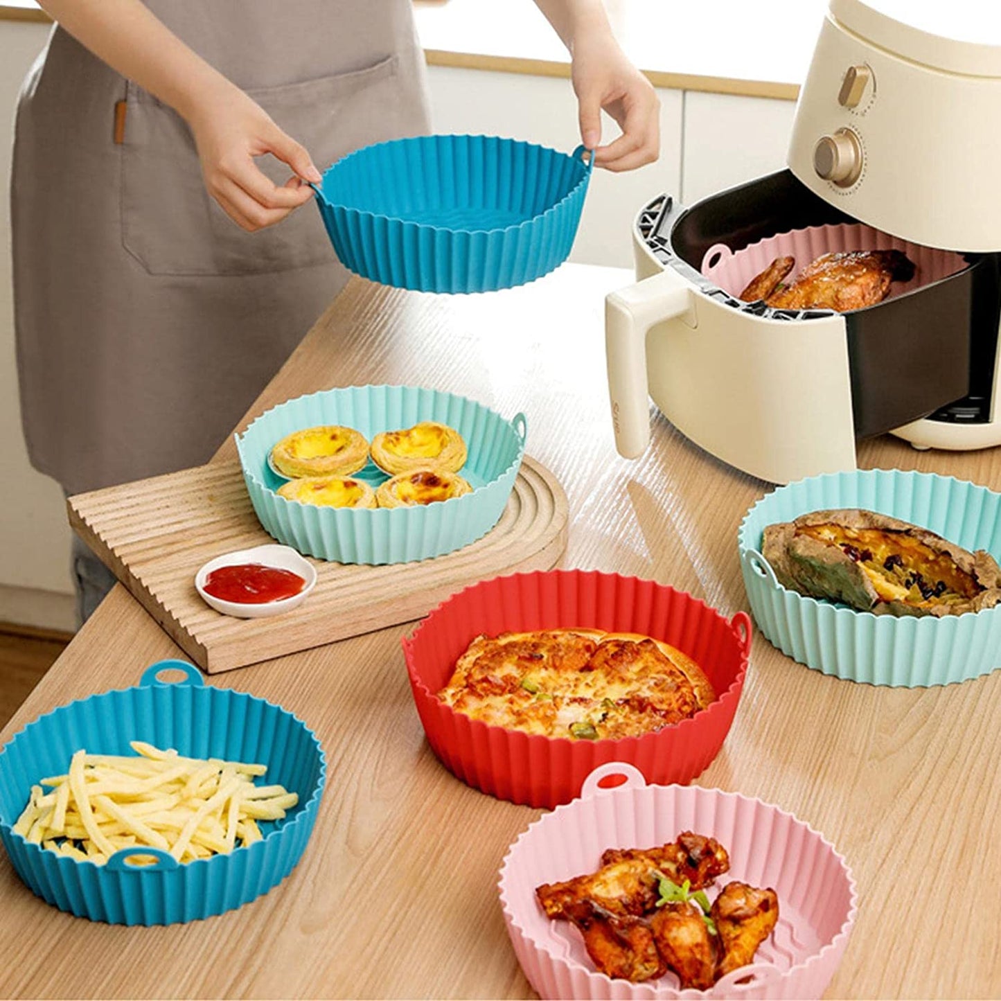 TABULEIRO DE SILICONE PARA FRITADEIRAS - CLEAN FRYER™