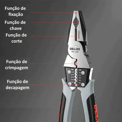 ALICATE DE TITÂNIO MULTIFUNÇÕES INDESTRUTÍVEL - TITANGRIP™