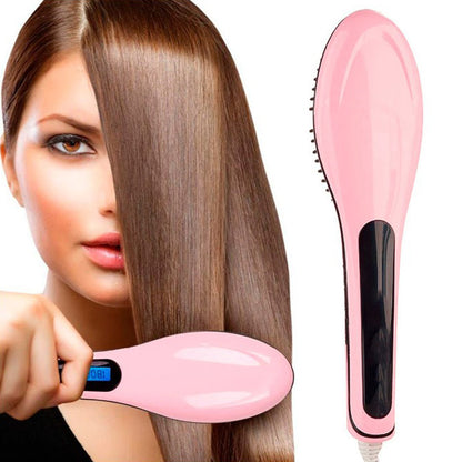ESCOVA DE ALISAMENTO DE CABELO 2 EM 1  ALISADOR - MAGIC BRUSH™