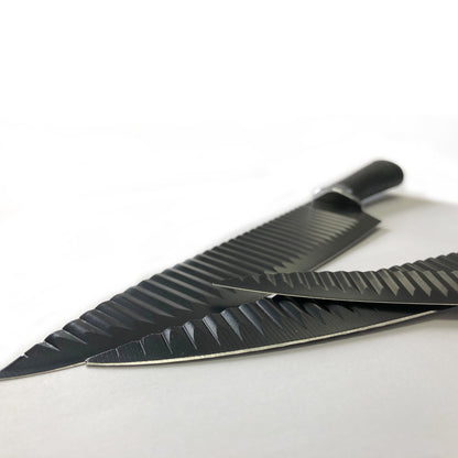 CONJUNTO DE FACAS NAMIUTSU BLACK SHARKSWISS™  (6 PEÇAS)