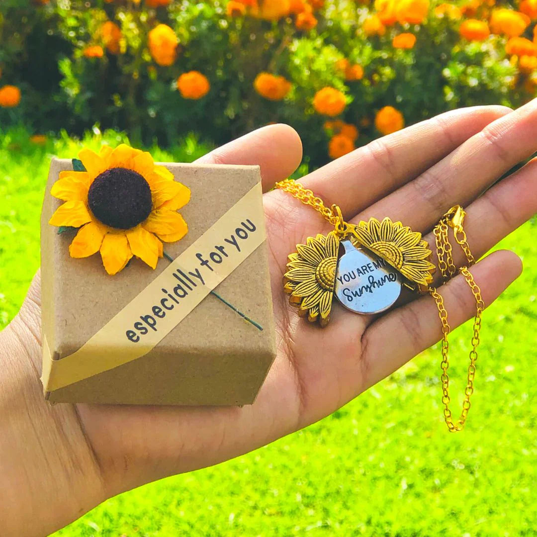 COLAR DE GIRASSOL - YOU ARE MY SUNSHINE™