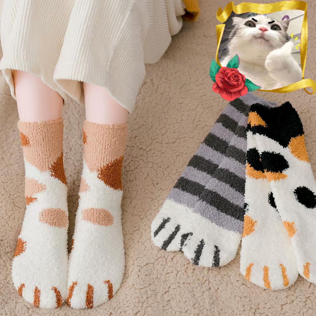 Meias de Gato Espessas e Quentes - CATTY™