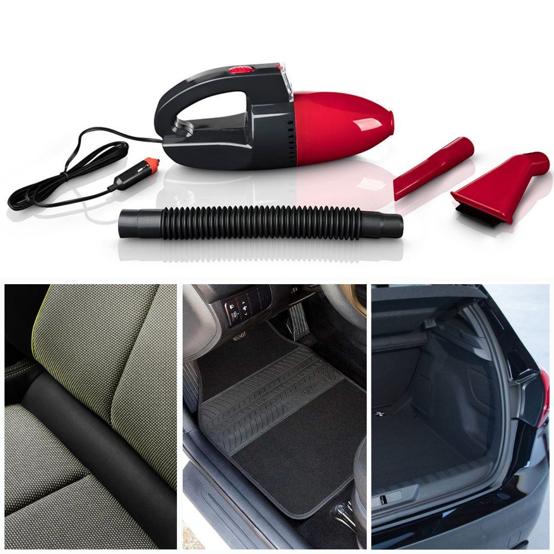 ASPIRADOR DE AUTOMÓVEL PORTÁTIL ULTRA POTENTE - TURBOSLIM™