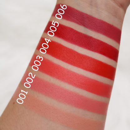 Conjunto de 6 Batons com Fórmula Hidratante em tons de Rosa Nude - CREMOSA™