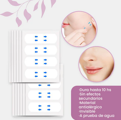 ADESIVOS DE LEVANTAMENTO FACIAL EFEITO LIFTING - FACELIFT™
