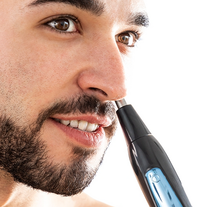 BARBEADOR ELÉCTRICO 4 EM 1 PARA BARBA, CORPO E NARIZ - POCKET BARBER™