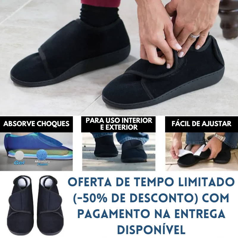COMFY WRAPS™ - PANTUFAS DE GEL AJUSTÁVEIS EXTRA CONFORTÁVEIS
