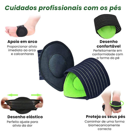 Almofadas para Dores nos Pés Arqueados Pacote 2 Unidades - TopFeet™