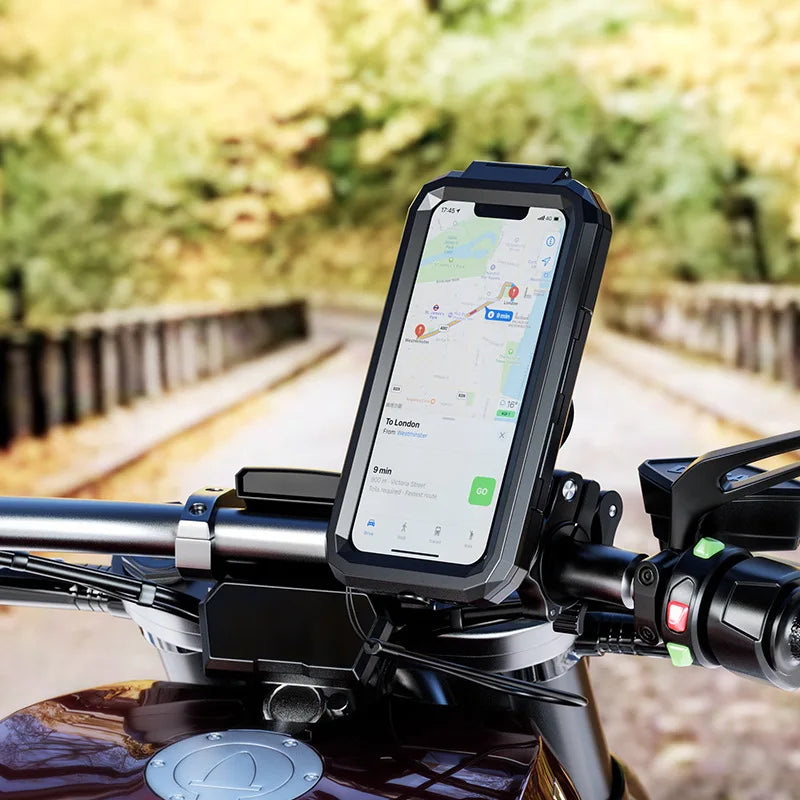 SUPORTE DE TELEMÓVEL PARA MOTOS E BICICLETAS - CYCLEPOD™