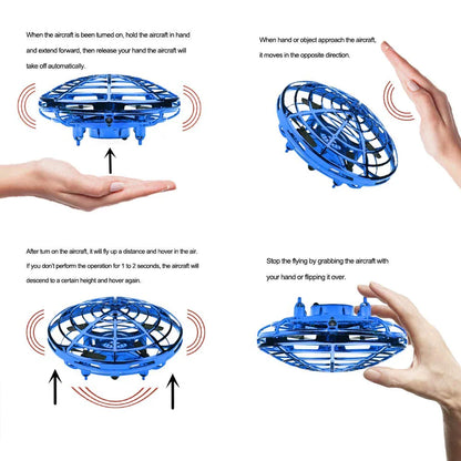MINI DRONE COM SENSORES PARA CONTROLO MANUAL - MAGIC BALL DRONE™