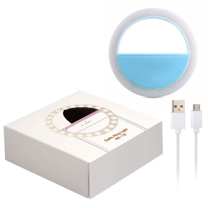 MINI ANEL LUMINOSO PARA SELFIES - SELFIE LIGHT™