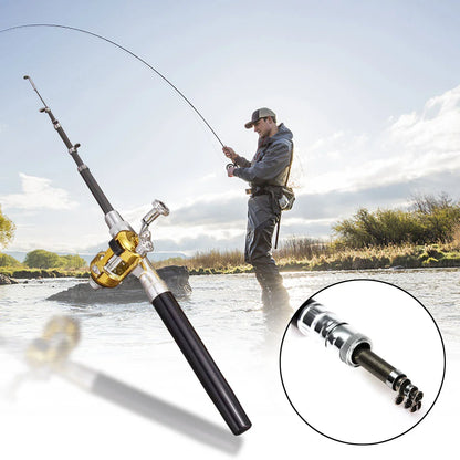 CANA DE PESCA PORTÁTIL DE BOLSO - MINI POCKET FISHING™