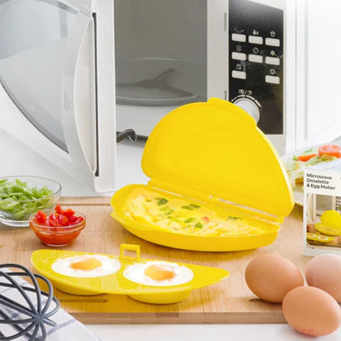 OMELETEIRA ANTIADERENTE DE MICROONDAS - HOMECHEFF™