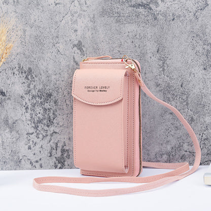 BOLSA DE MÃO PARA CELULAR COM ALÇA E ZÍPER - BANDOLERO™