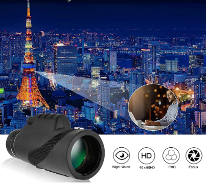 TELESCÓPIO MONOCULAR COM ACOPLAMENTO MÓVEL COM ALCANCE DE 9500 METROS -  MONOZOOM ULTRA™