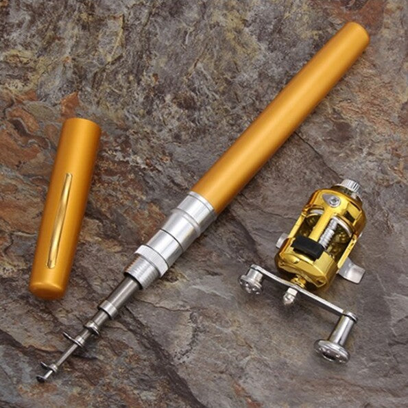 CANA DE PESCA PORTÁTIL DE BOLSO - MINI POCKET FISHING™