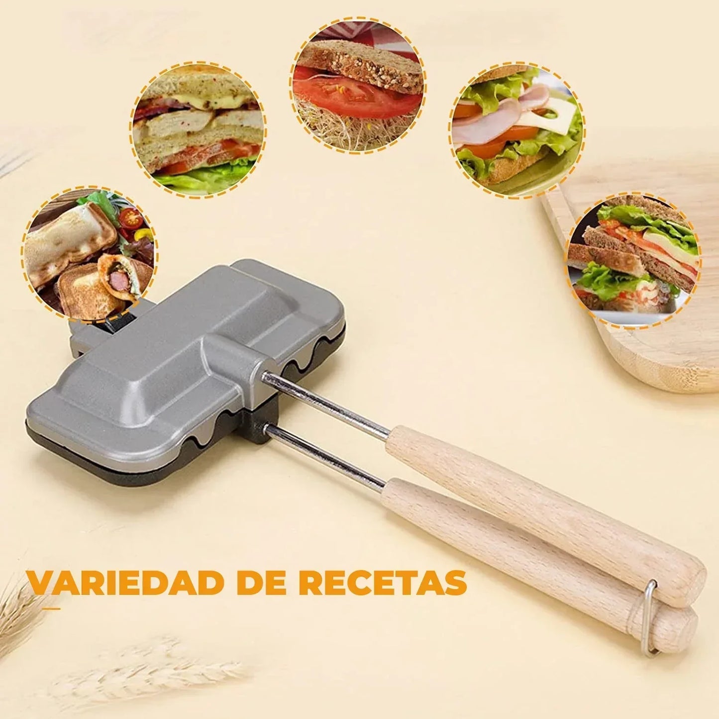 FRIGIDEIRA ERGONÓMICA PARA SANDUÍCHES - PANINIPRO™