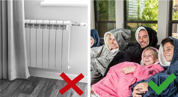 CAMISOLA TÉRMICA COM CAPUZ E BOLSO PARA CASA - POLAR COAT™