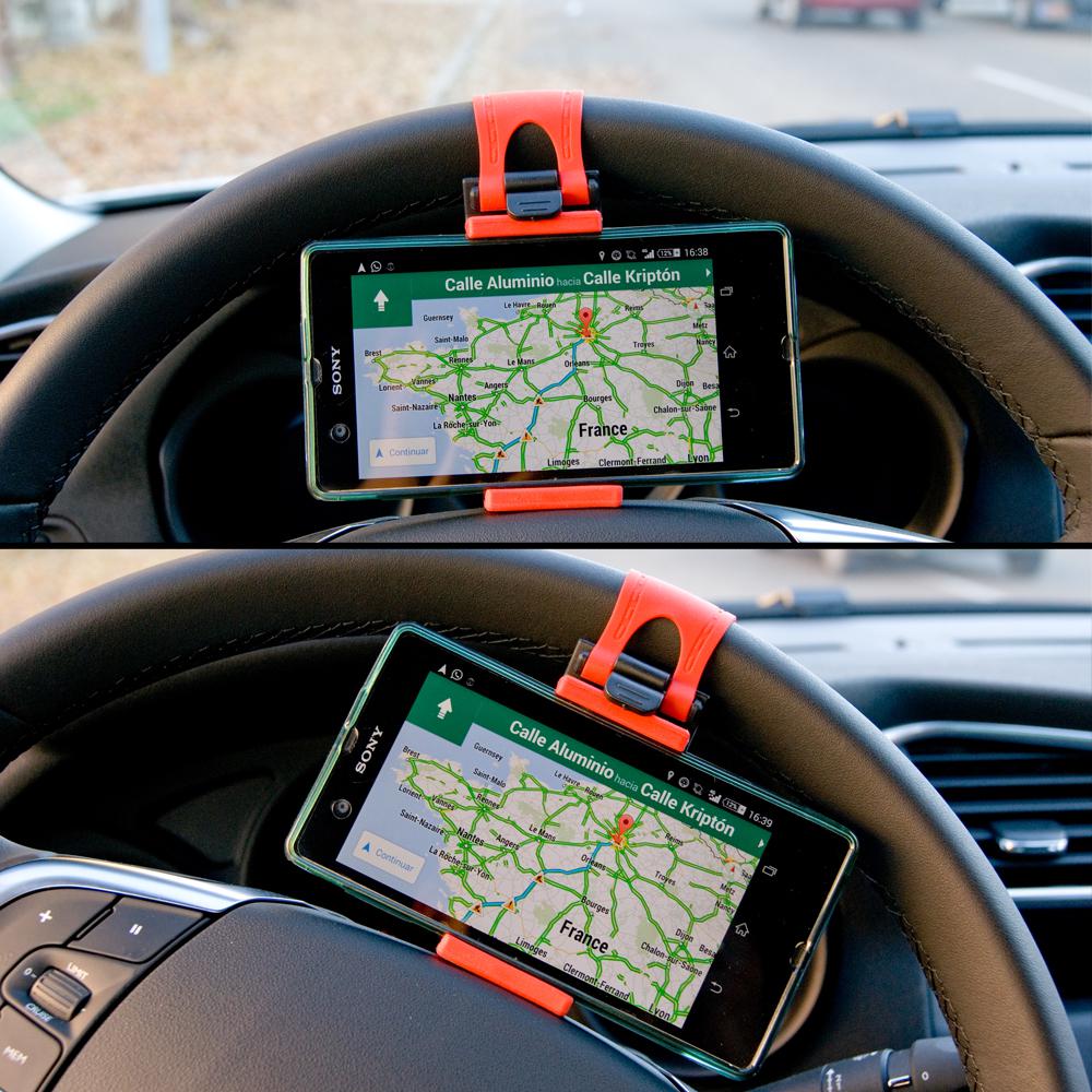 SUPORTE PARA TELEMÓVEL NO VOLANTE - DRIVEMOUNT™