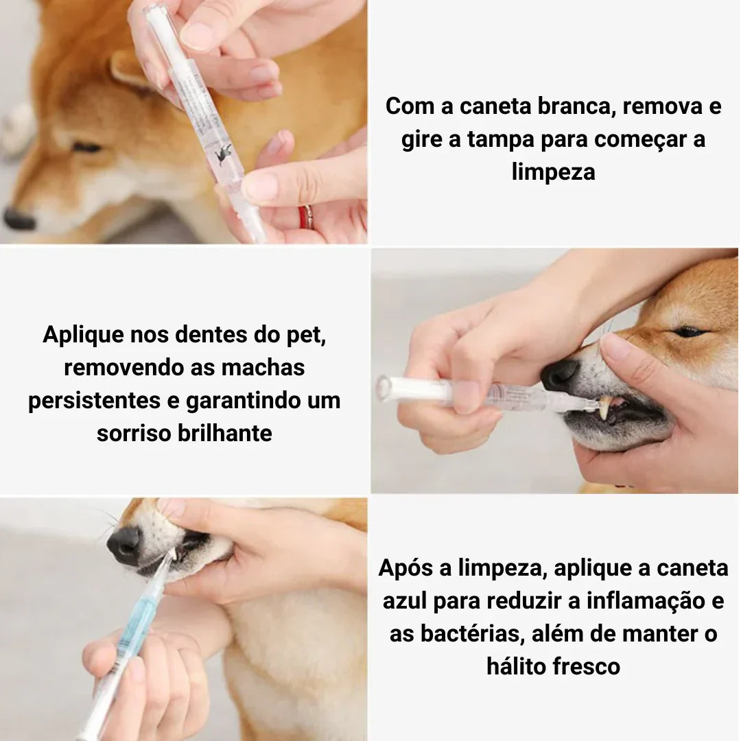 LÁPIS DE TRATAMENTO DENTÁRIO PARA ANIMAIS DE ESTIMAÇÃO - PETTY™
