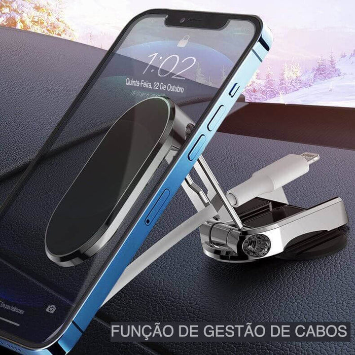 SUPORTE MAGNÉTICO PARA TELEFONE CELULAR PARA CARRO - SMART MAGNET™