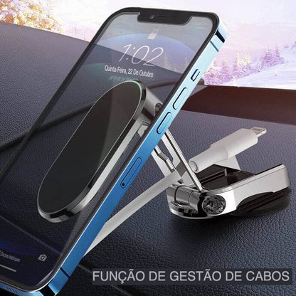 SUPORTE MAGNÉTICO PARA TELEFONE CELULAR PARA CARRO - SMART MAGNET™