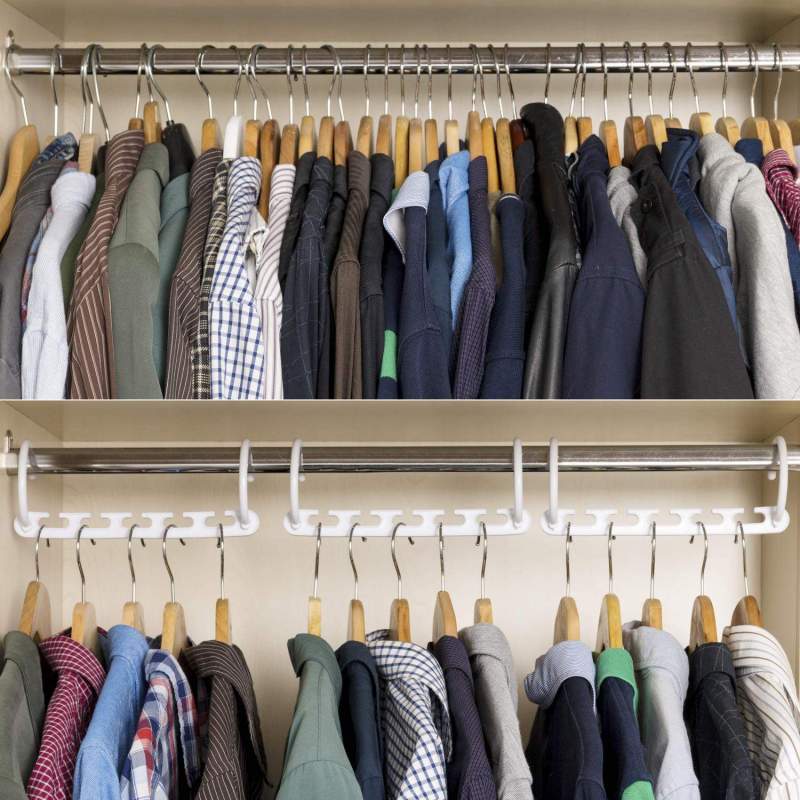 Organizador de cabides para armários - HANGERGO®