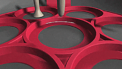 MOLDE DE SILICONE ANTIADERENTE PARA PANQUECAS - FLORAMOLD™
