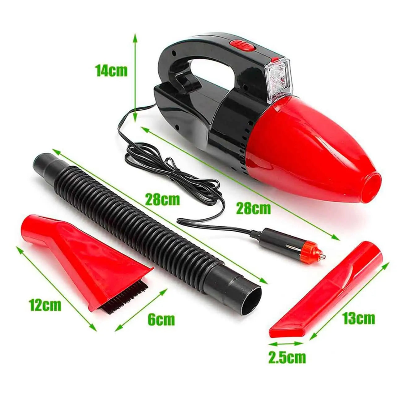 ASPIRADOR DE AUTOMÓVEL PORTÁTIL ULTRA POTENTE - TURBOSLIM™