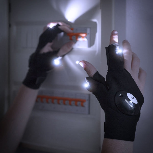 LUVAS COM LUZES À PROVA DE ÁGUA - LUVALED™
