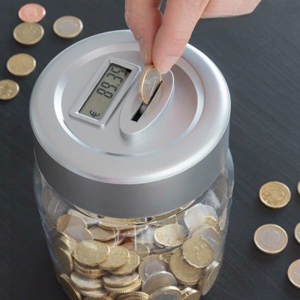 MEALHEIRO COM CONTADOR ELETRÔNICO - PIGGY BANK™
