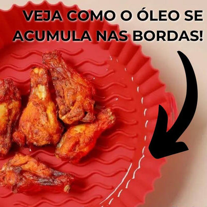 TABULEIRO DE SILICONE PARA FRITADEIRAS - CLEAN FRYER™