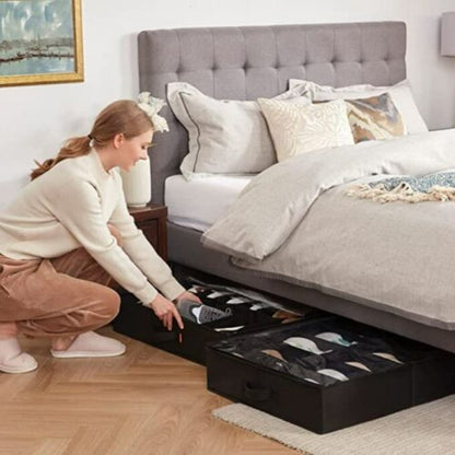 CAIXA ORGANIZADORA DE SAPATOS PARA 12 PARES - SHOBOX™