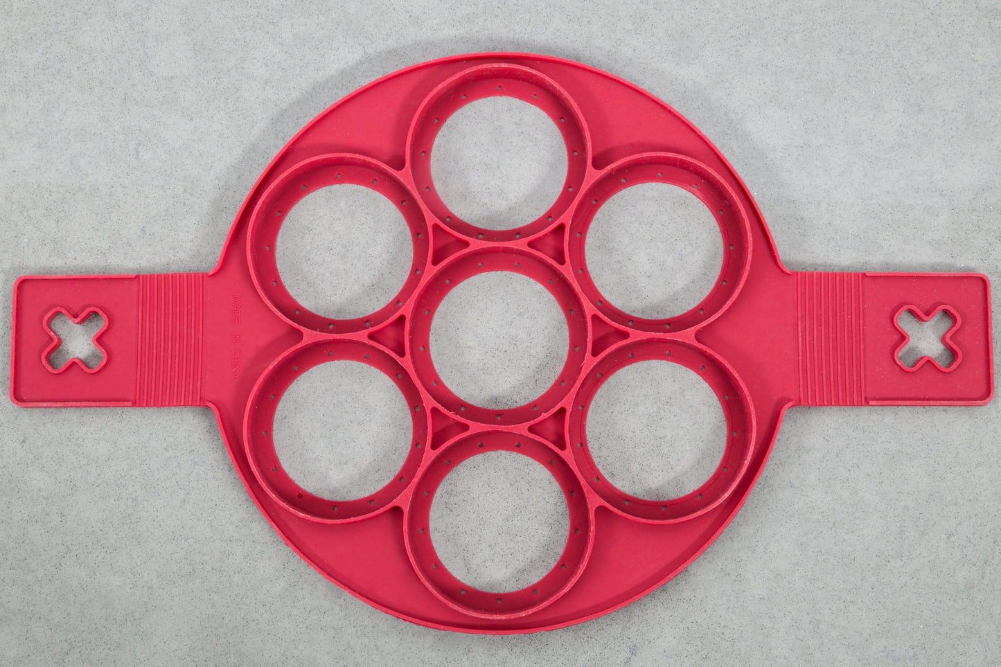 MOLDE DE SILICONE ANTIADERENTE PARA PANQUECAS - FLORAMOLD™